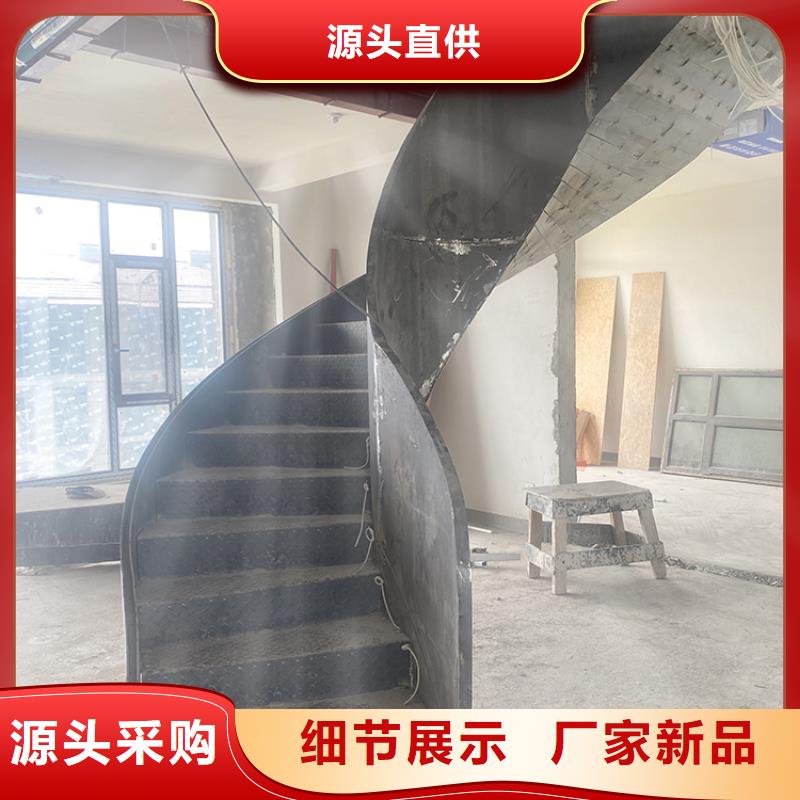 北京市丰台金属楼梯复试错层居室钢化玻璃扶手