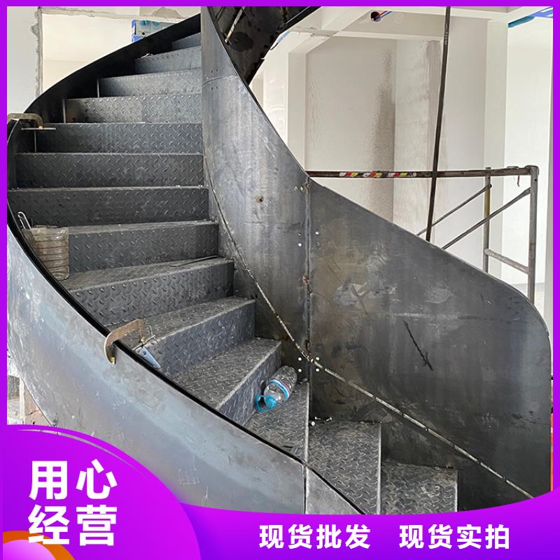 弧形梯钢结构螺旋楼梯周期短