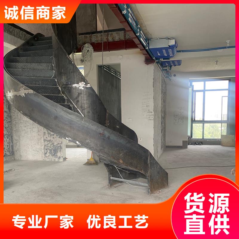 杭州市桐庐三层两层复试旋转楼梯流线型