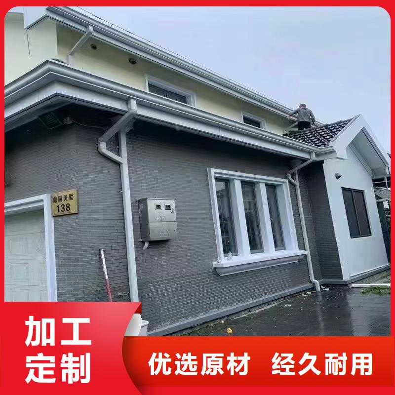 外墙圆形雨水管施工