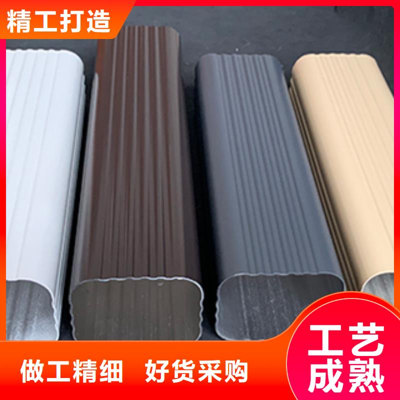 厂房金属方形雨水管安装