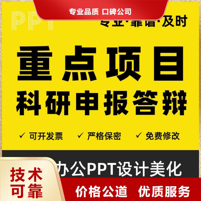 人才申报PPT代做