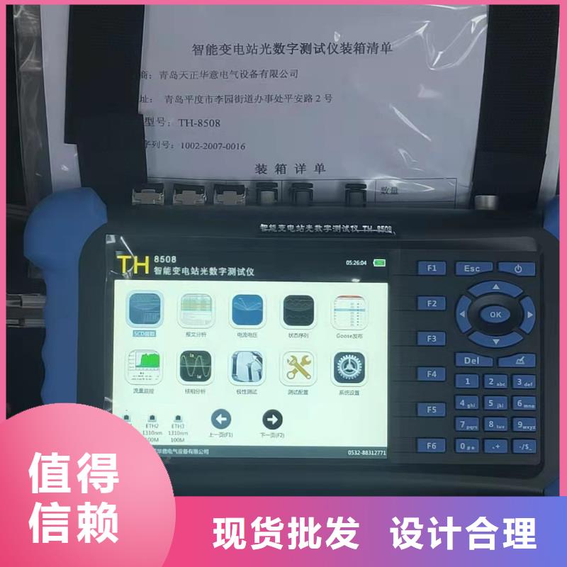 三相一次通流加压模拟带负荷向量试验装置来厂考察