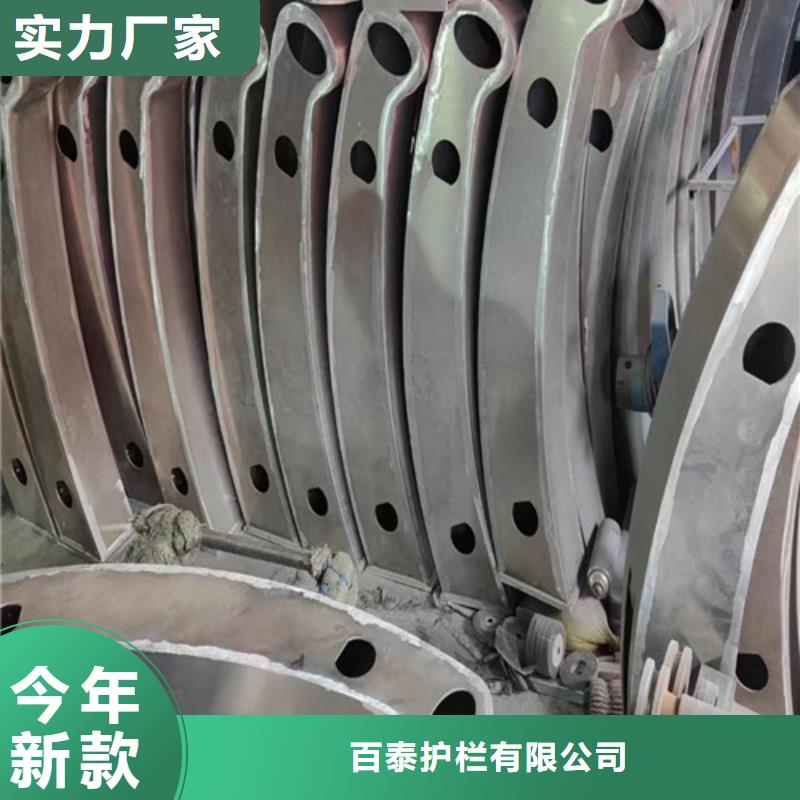 不锈钢立柱来厂考察