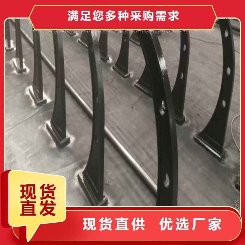 不锈钢立柱来厂考察