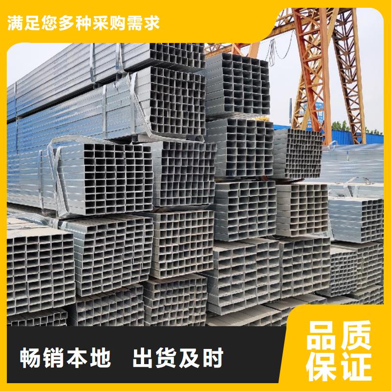 Q355B镀锌钢管5米定尺来厂考察