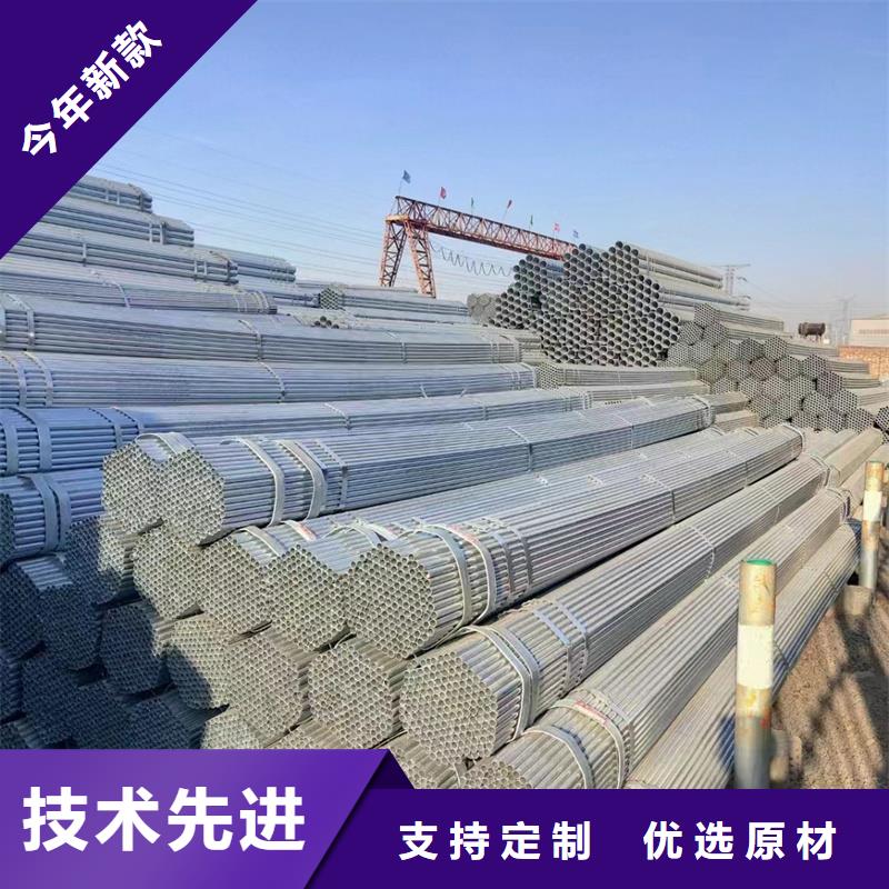 正大热镀锌方管规格25×258米定尺