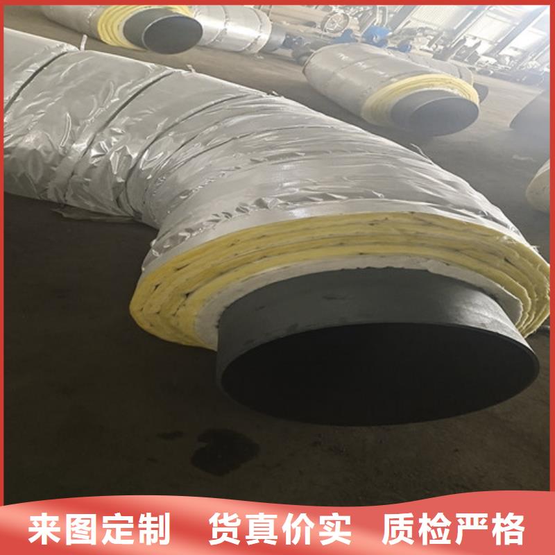 钢套钢蒸汽保温管钢套钢保温管厂工程施工案例