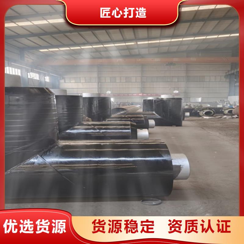 钢套钢蒸汽保温管钢套钢保温管厂工程施工案例