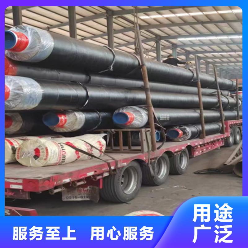 钢套钢岩棉保温管钢套钢保温管厂让客户买的放心