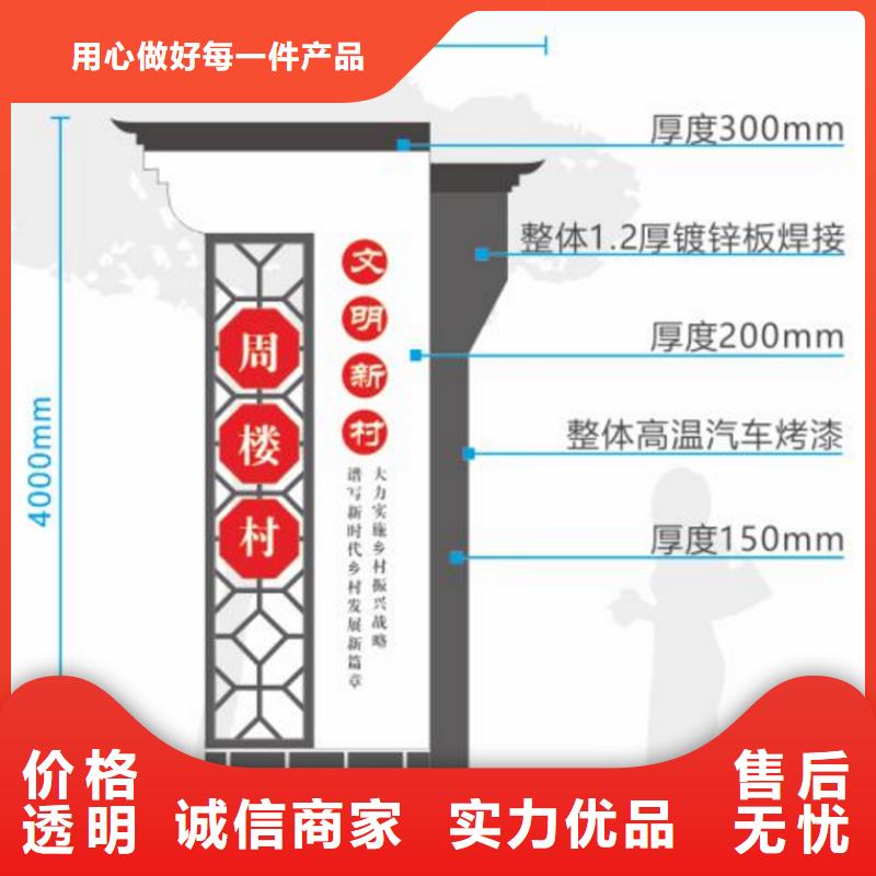 导视牌美丽乡村标牌种类齐全