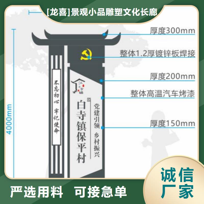 社区美丽乡村标牌终身质保