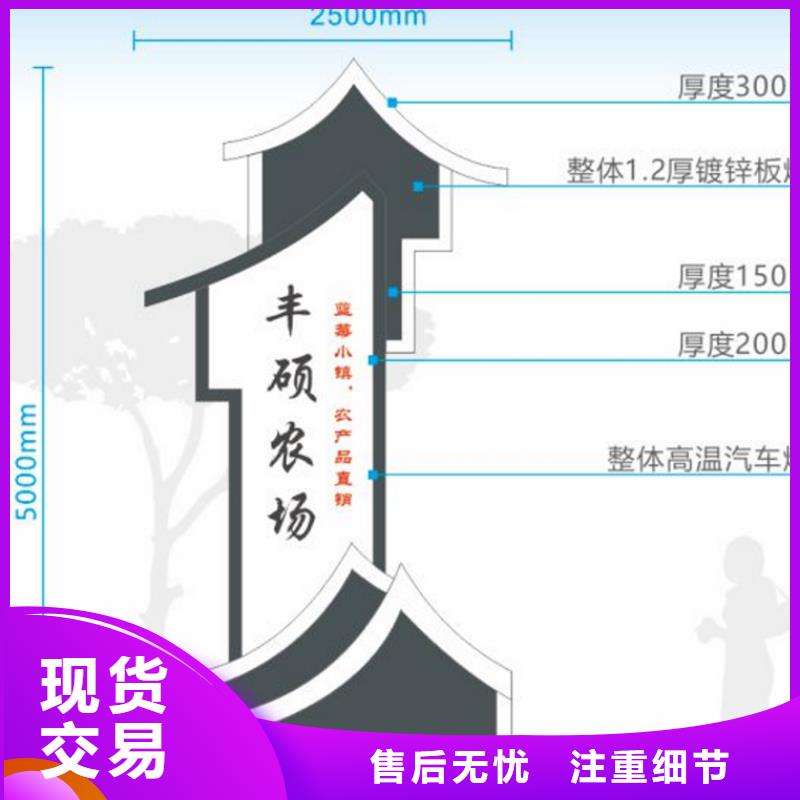 新农村美丽乡村标识牌质保一年