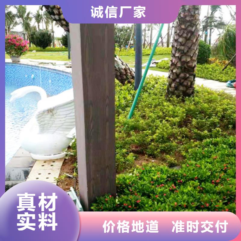 廊架长廊木纹漆，钢结构金属面木纹漆，仿木纹漆全包施工价格