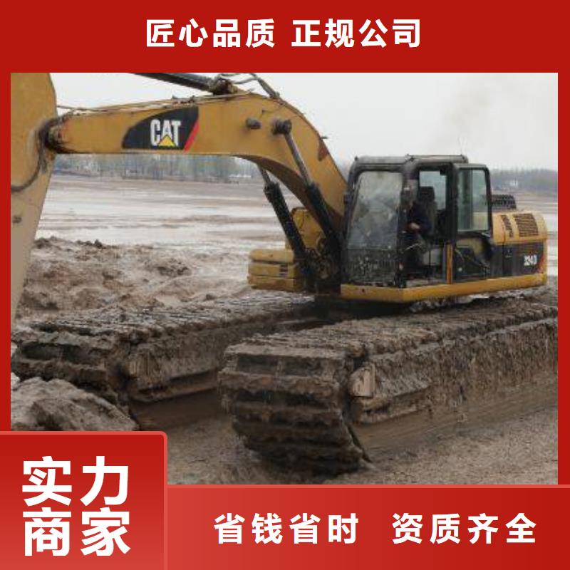 水陆挖机出租简介