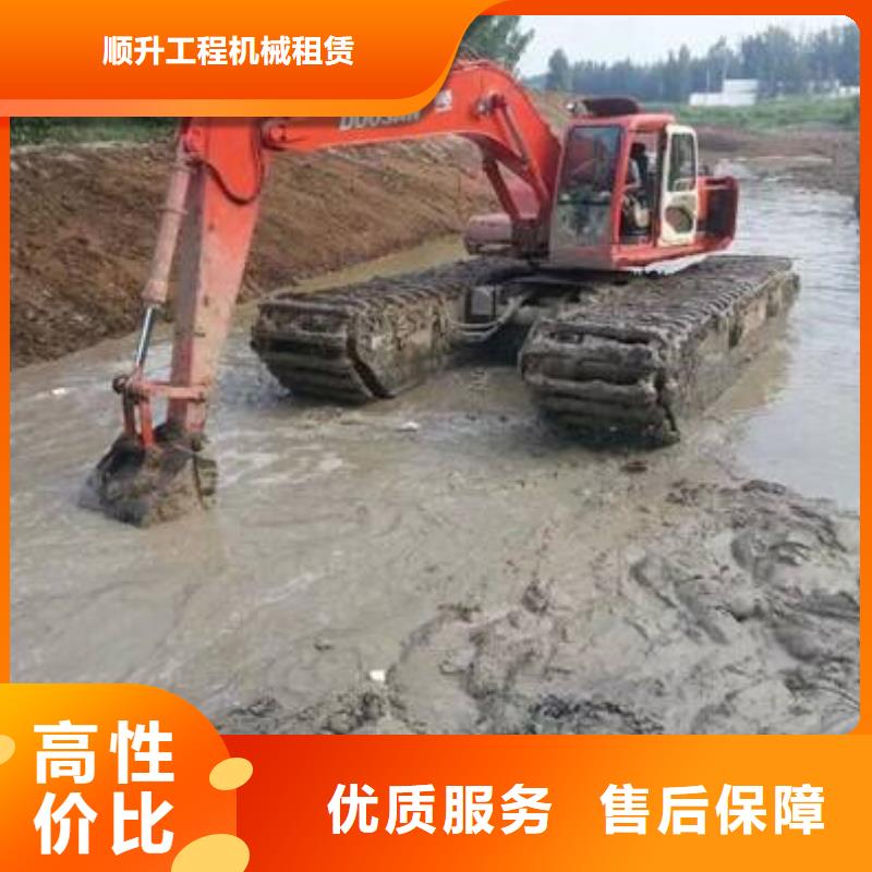 水陆两用挖掘机租赁厂家供应
