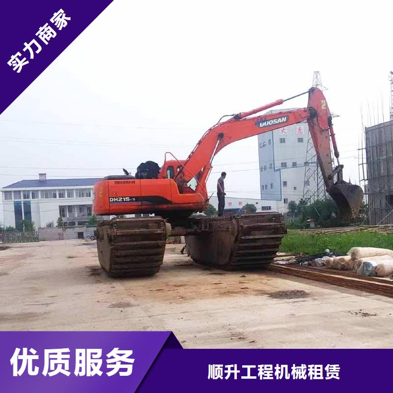 
湿地挖掘机出租厂家