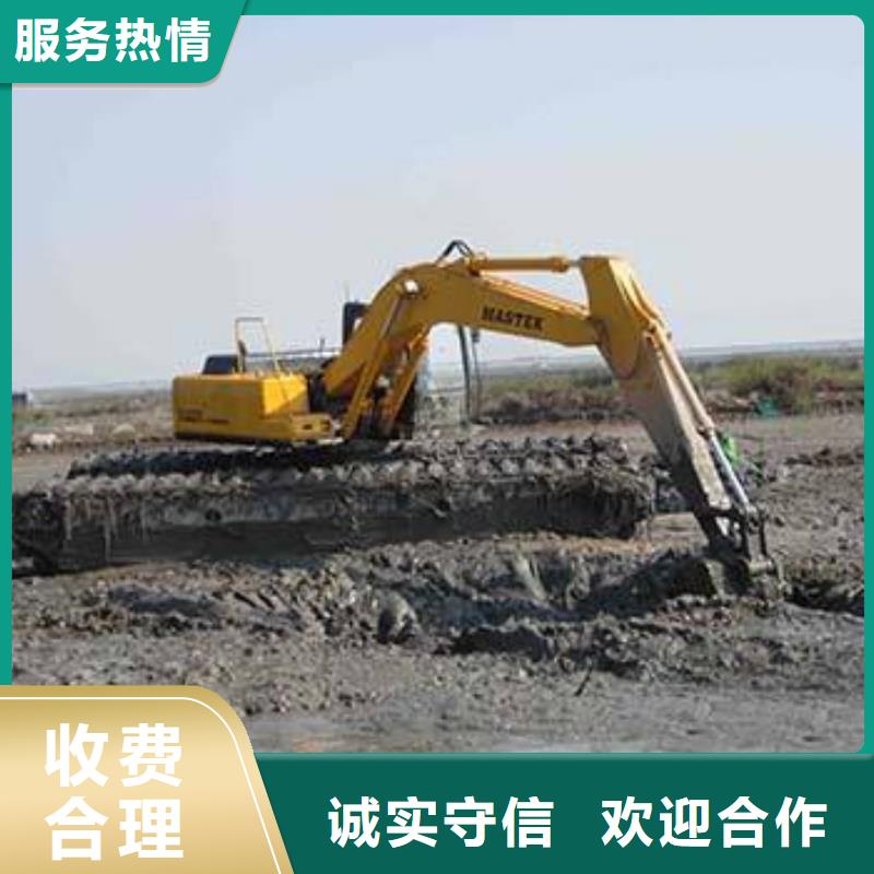 水上挖掘机租赁_租赁水陆挖机匠心品质