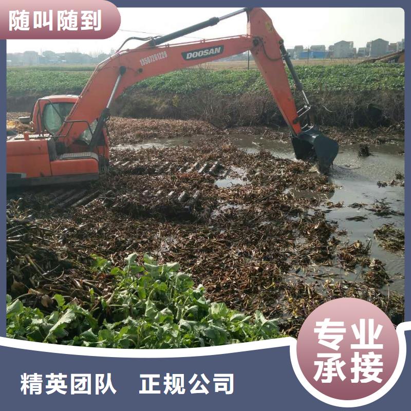 两栖挖掘机出租供应信息