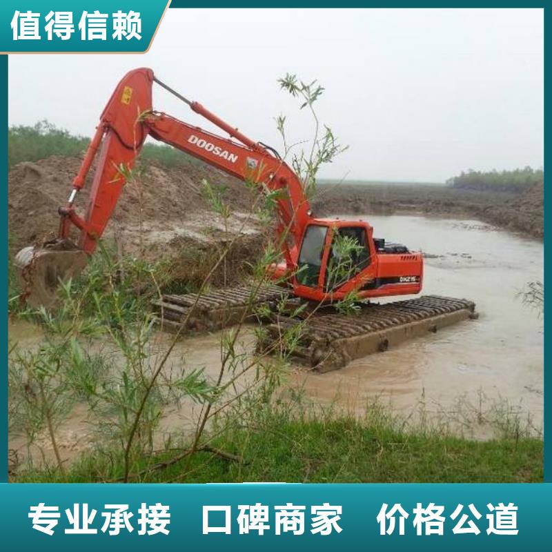 水陆挖机出租简介