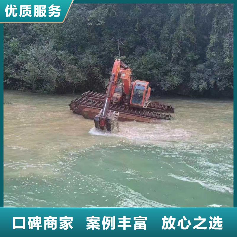 水上挖掘机租赁出租大小船挖高性价比