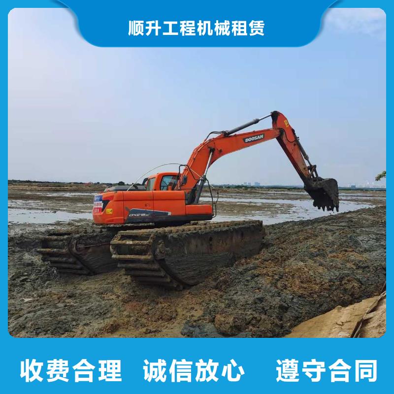 水陆挖机出租厂家