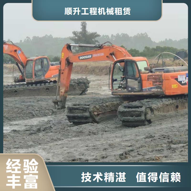 
水陆挖机租赁值得信赖