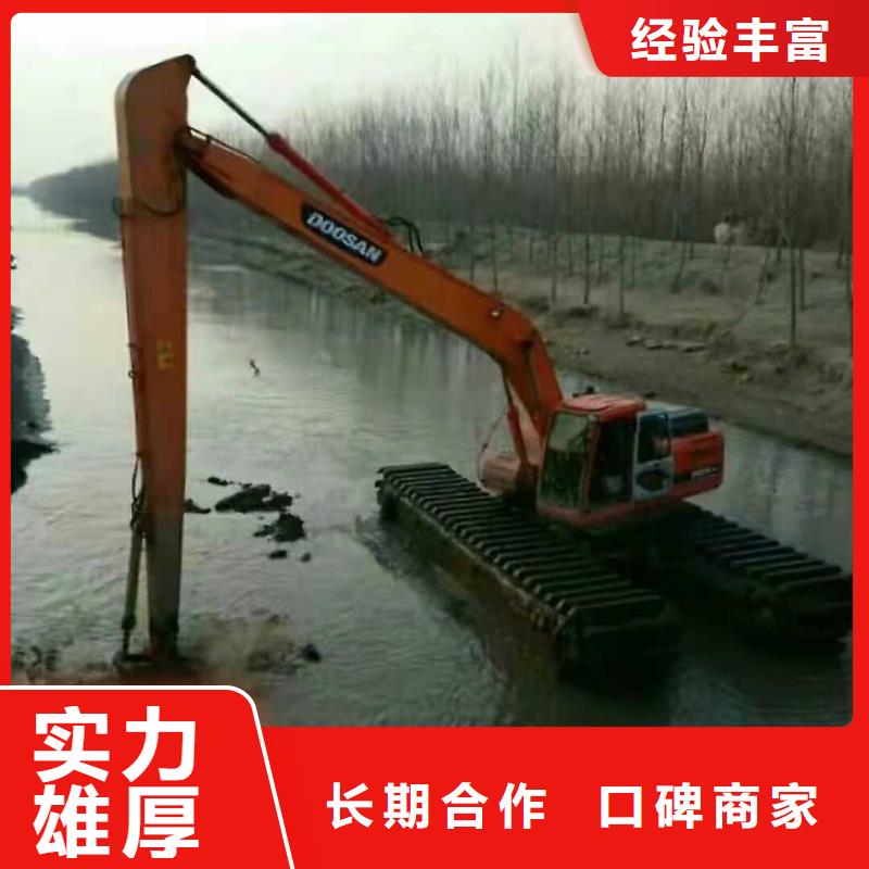 
水陆挖机租赁大图