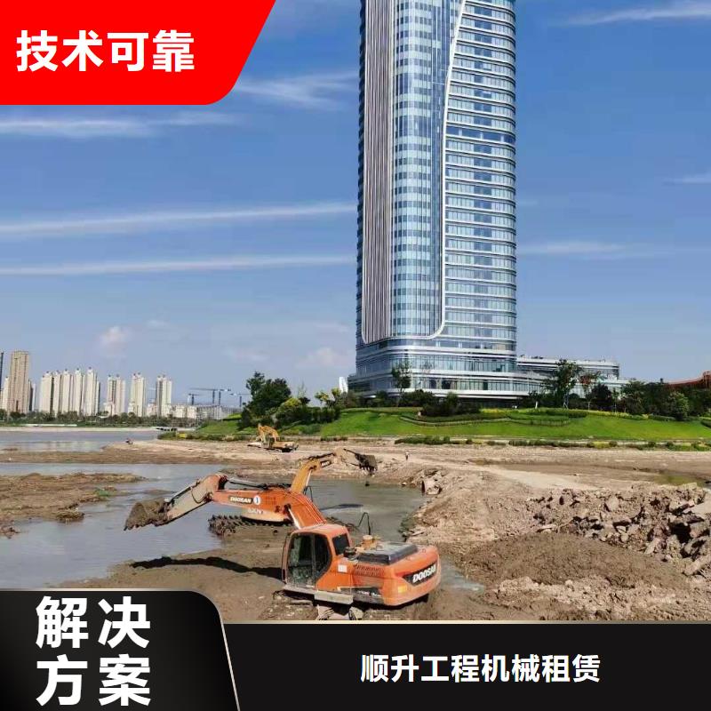 水陆挖机出租简介