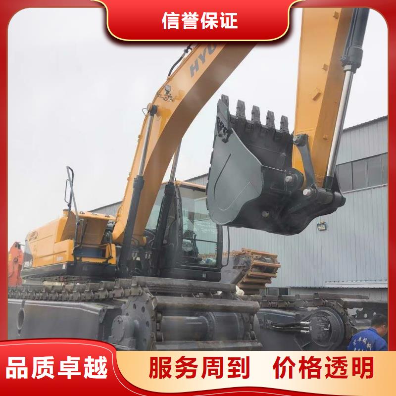 
湿地挖掘机出租新报价