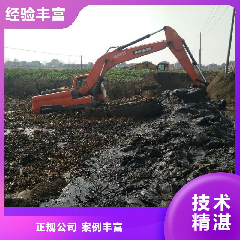 
两栖挖掘机出租精华