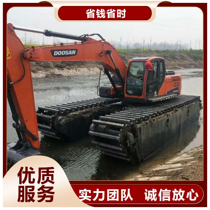 水陆挖机出租简介