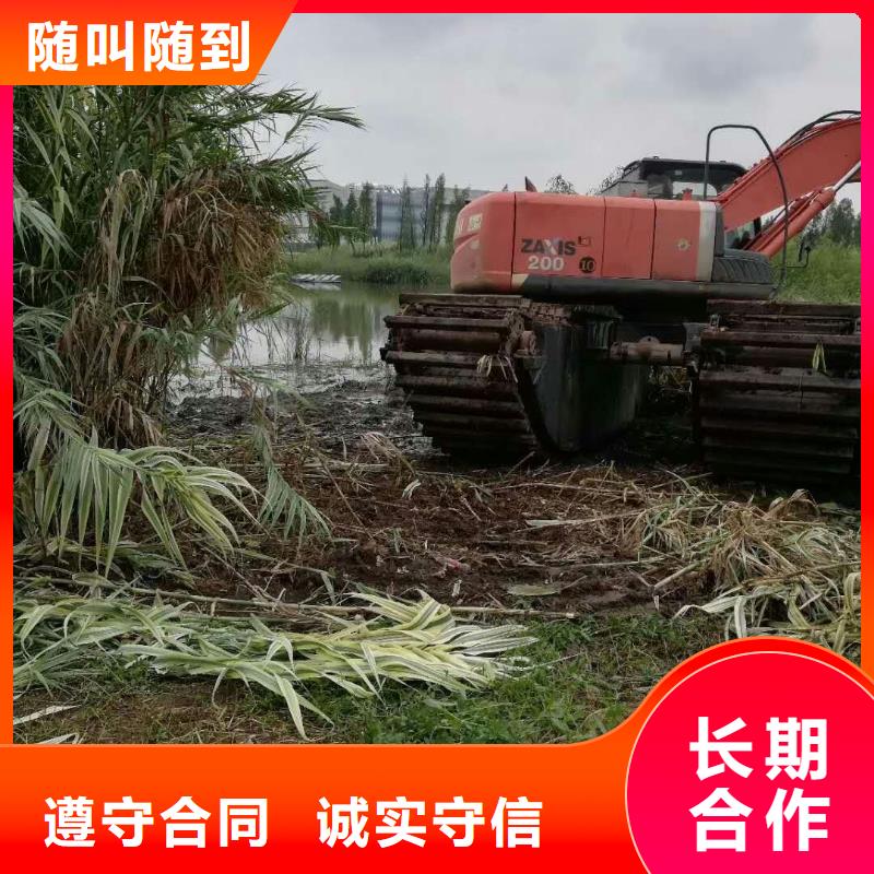 水陆两用挖掘机出租技术服务