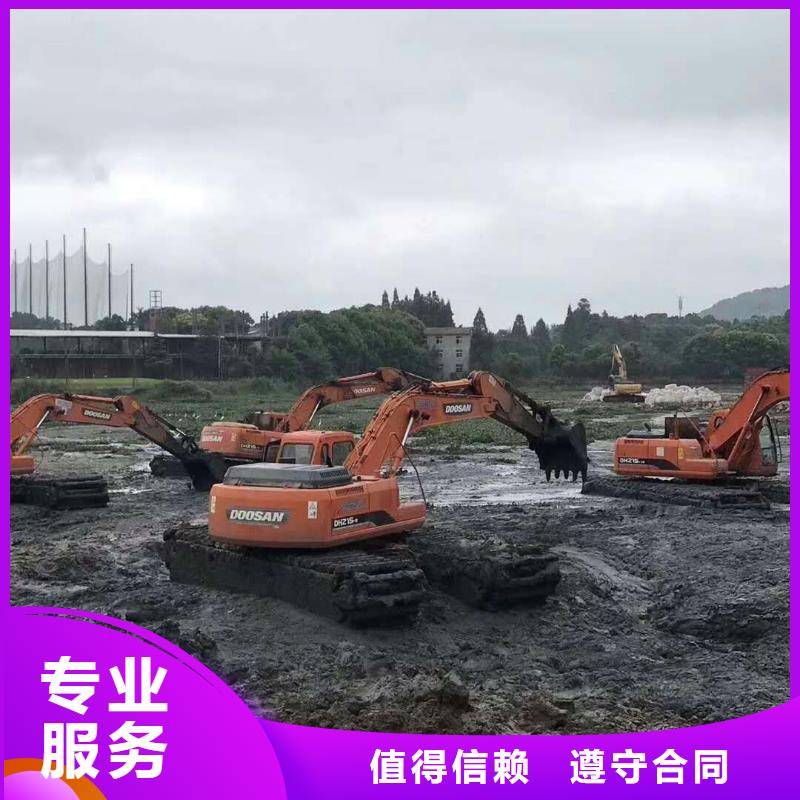 
湿地挖掘机出租价格查询