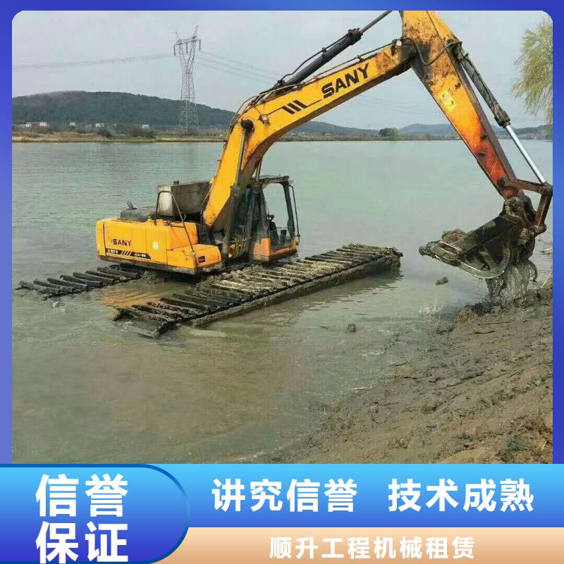 水陆挖掘机出租地址