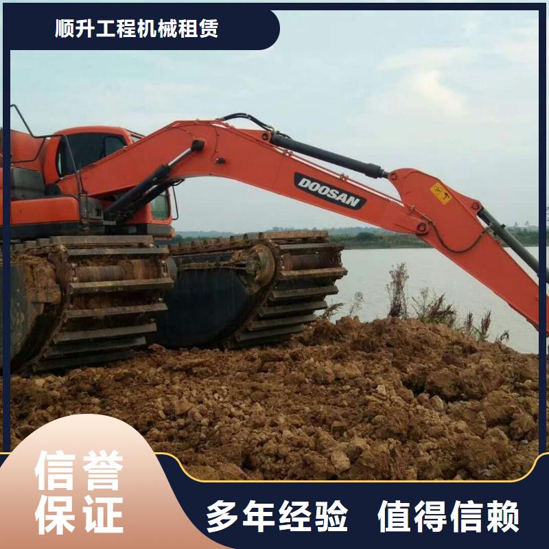
沼泽地挖掘机出租报价