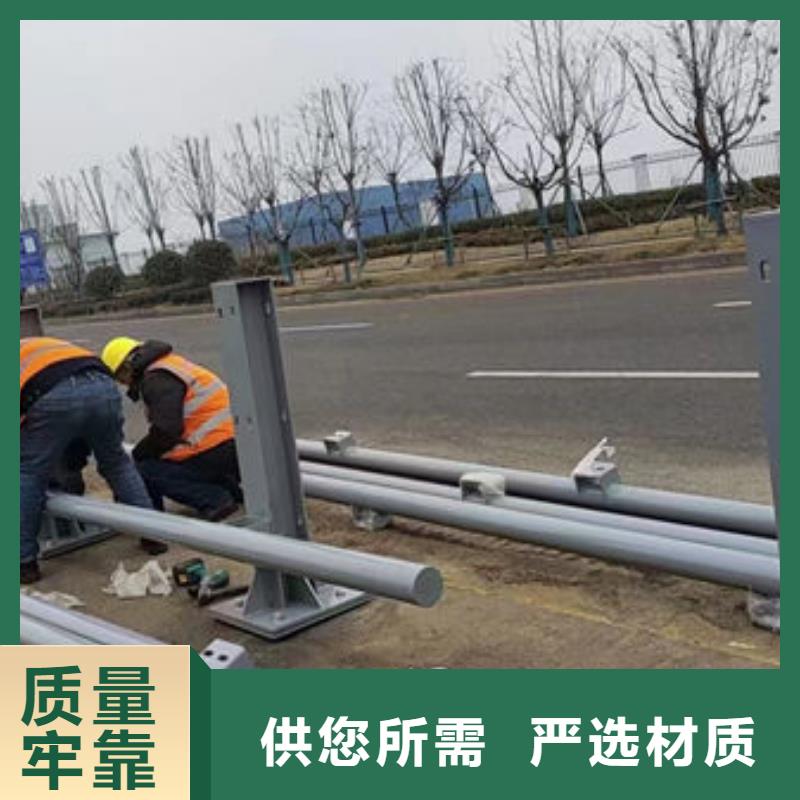 施工波形梁护栏防阻块和托架