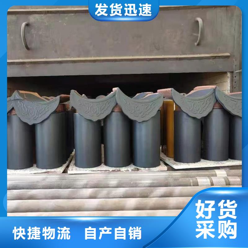 定做祠堂用瓦片 灰色琉璃瓦厂家