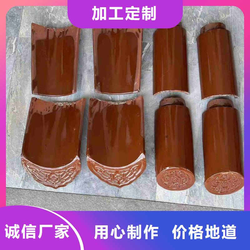 有现货的古建琉璃板瓦 仿古筒瓦供货商