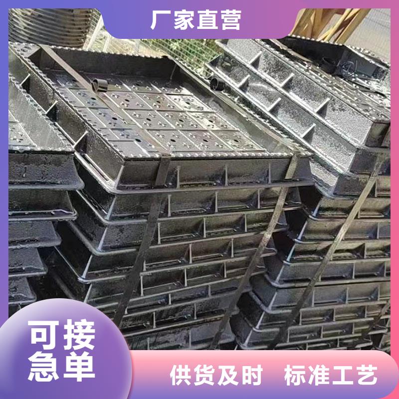 带锁双层井盖图集图片建通铸造厂家
