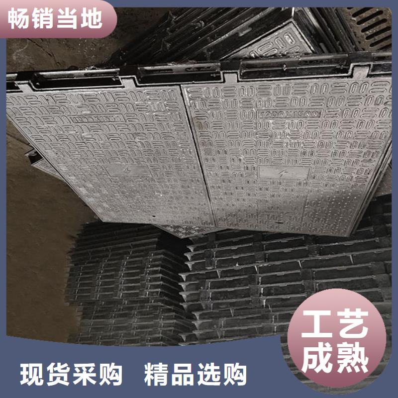 防盗球墨铸铁井盖来图加工建通铸造厂家