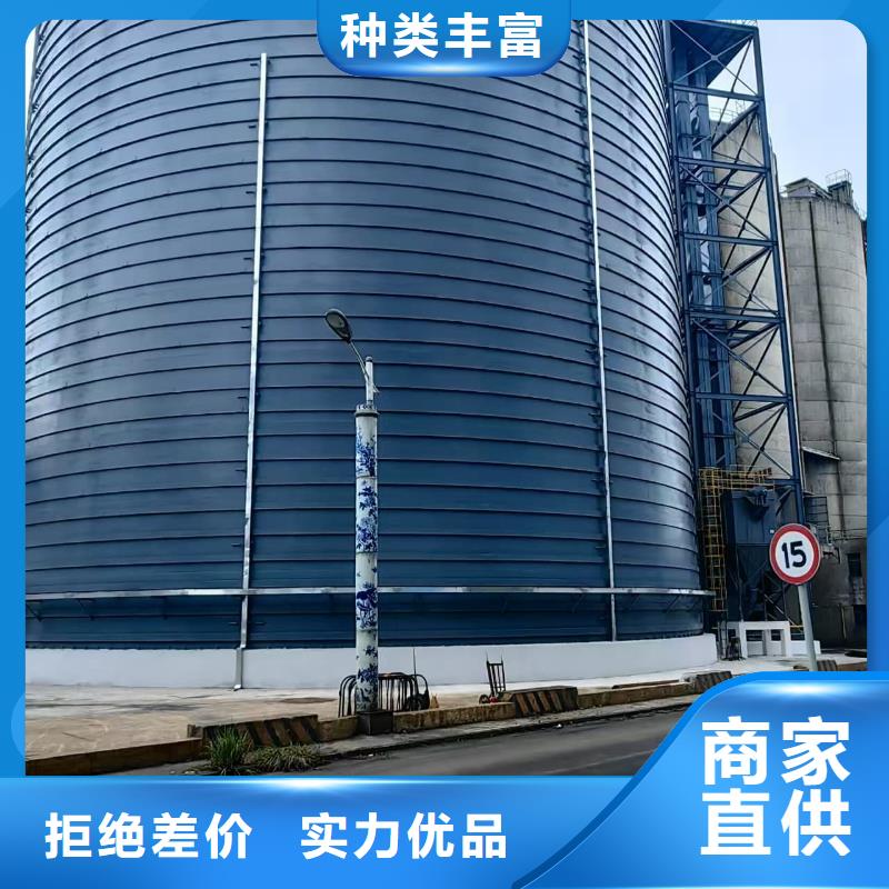 10万吨粉煤灰钢板库现场安装