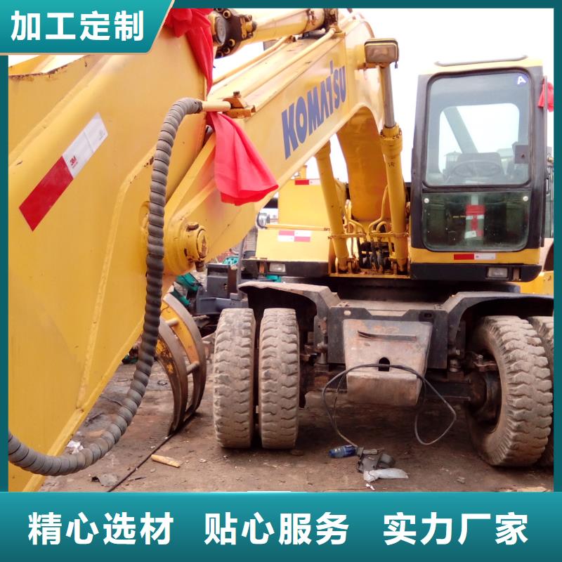 二手挖掘机畅销本地