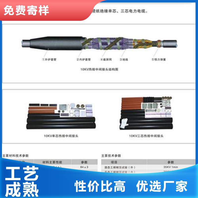 单芯冷缩中间接头JLS-10/1.1