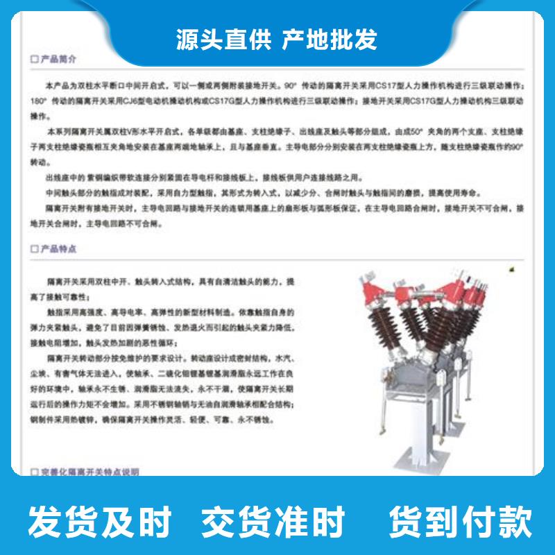 GN19-10CST/630A户内隔离开关