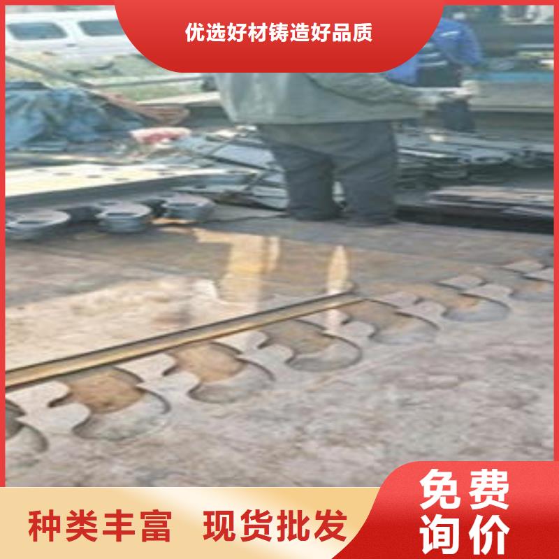 Q235材质钢板立柱切割不锈钢碳素钢复合管护栏厂家好品质售后无忧