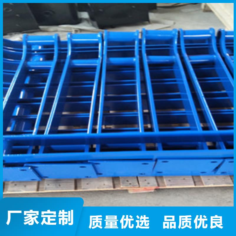 桥梁护栏立柱q235b波形护栏板工厂现货供应