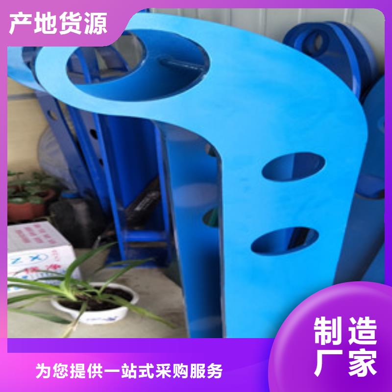桥梁护栏立柱不锈钢复合管桥梁护栏厂家诚信可靠