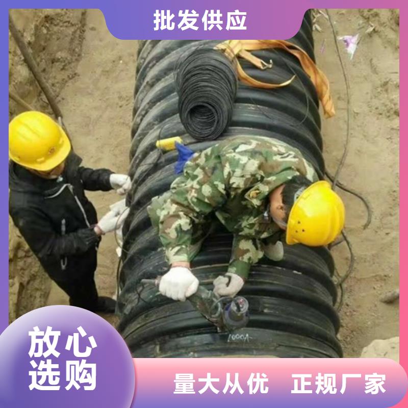 HDPE聚乙烯钢带增强缠绕管格栅管随心所欲定制