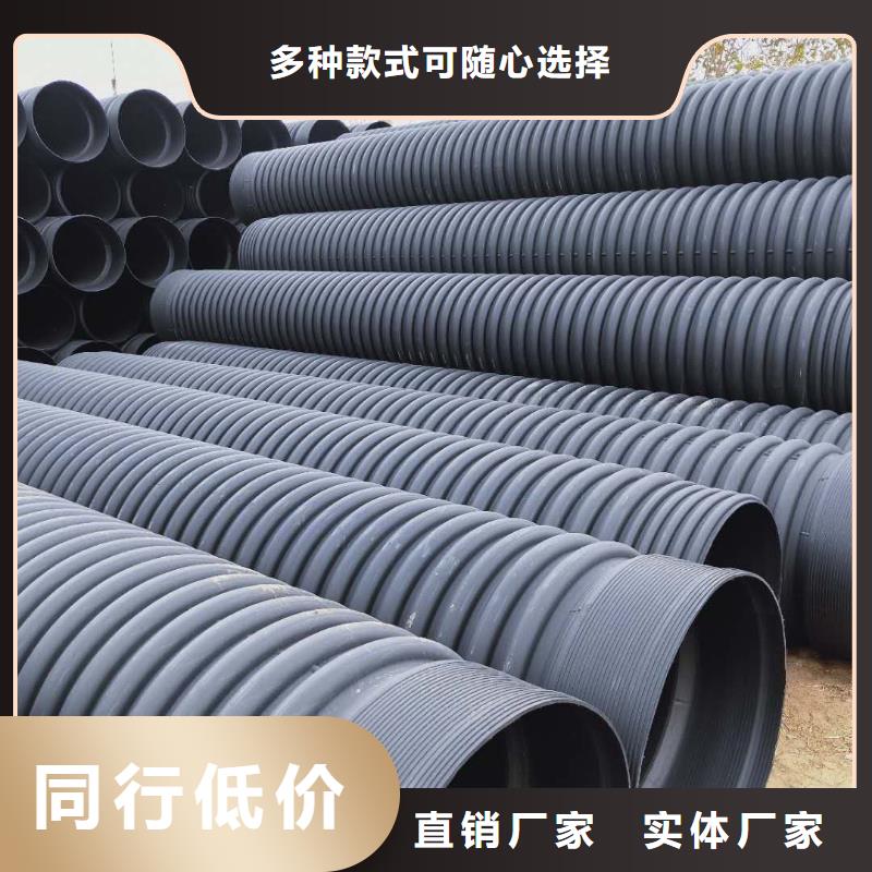 HDPE双壁波纹管格栅管精工细致打造